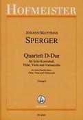 Johann Matthias Sperger: Quartett D-Dur