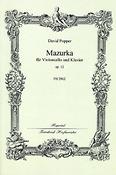 David Popper: Mazurka, op. 12