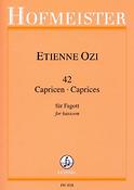Etienne Ozi: 42 Capricen