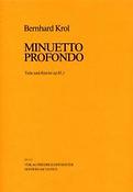 Bernhard Krol: Minuetto profondo, op. 83/1