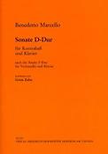 Benedetto Marcello: Sonate D-Dur(Nach Sonate F-Dur für ViolonCello und Klavier)