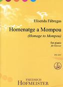 Elisenda Fabregas: Homenatge a Mompou([Homage to Mompou])