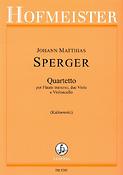 Johann Matthias Sperger: Quartetto per Flauto traverso, due Viole e Cello