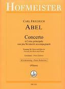 Concerto á Cornu(principale con piu Stromenti accompagnanti)