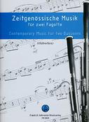 Zeitgenössische Musik fuer 2 Fagotte