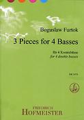 3 Pieces for 4 Basses