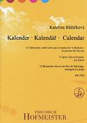 Kalender(12 böhmische, mährische und slowakische Volkslieder)