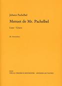 Pachelbel: Menuet de Mr. Pachelbel