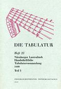 Die Tabulatur, Heft 23: Nürnberger Lautenbuch