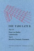 Die Tabulatur, Heft 32: Lautenwerke, 1615