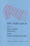 Die Tabulatur, Heft 33