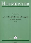Ferdinand Sor: 24 fuertschreitende übungen, op. 31 (Anfänger)