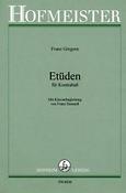 Franz Gregora: Etüden(Mit Klavierbegleitung von Franz Simandl)