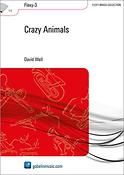 David Well: Crazy Animals (Partituur Brassband)