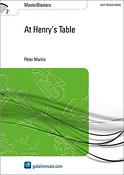 Peter Martin: At Henry's Table (Partituur Brassband)