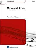 Andreas Ludwig Schulte: Members of Honour (Partituur Fanfare)