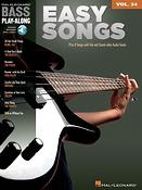 Bass Play Along vol. 34: Easy Songs