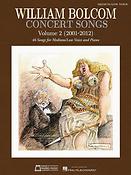 Concert Songs - Volume 2 (2001-2012)(46 Songs fuer Medium/Low Voice and Piano)