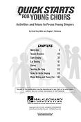 Quick Starts For Young Choirs(Activities and Ideas to Focus Your Singers)
