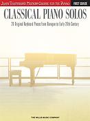 Classical Piano Solos - First Grade