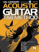Hal Leonard Acoustic Guitar Tab Method - Book 1(Book with Online Audio)