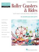 Roller Coasters & Rides(Eight Duets fuer 1 Piano, 4 Hands Composer Showcase Intermediate Piano Duets)