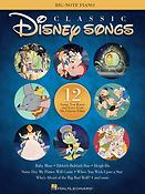 Classic Disney Songs Big Note Piano Songbook (Eenvoudig)