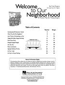 Welcome to Our Neighborhood(A Musical Play For Young Singers)