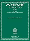 Franz Wohlfahrt: Studies, Op. 45 - Book I