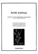 Henk BadingsQuartet IV for instruments at pleasure(Revised edition)