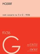 Mozart Violin Concert in G KV216