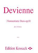 Francois Devienne: 3 Konzertante Duos