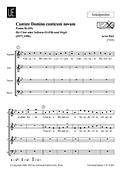 Arvo Pärt: Cantate Donmino Canticum Novum Psalm 96 (95)