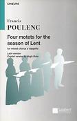 Poulenc:  Four Motets For The Season Of Lent
