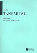 Toru Takemitsu: Distance  Pour Hautbois Avec Ou Sans Sho