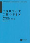 Chopin:  Ballades  Chopin/Cortot