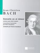 Johann Christian Bach: Concerto en ut mineur