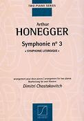 Arthur Honegger: Symphonie N 3 Symphonie Liturgique