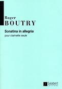 Roger Boutry: Sonatina In Allegria