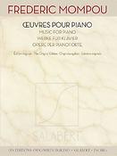 Frederic Mompou: Music for Piano Werke für Klavier