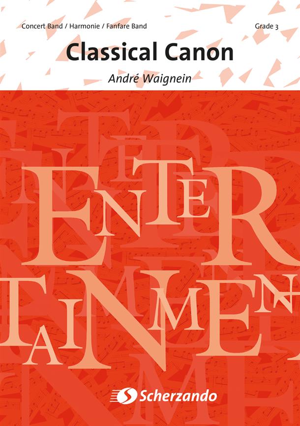 Andre Waignein: Classical Canon (Partituur Brassband)