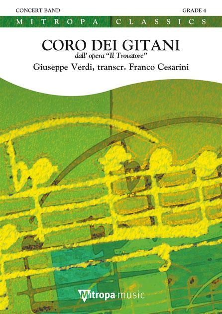 Giuseppe Verdi: Coro dei Gitani (Partituur Harmonie)