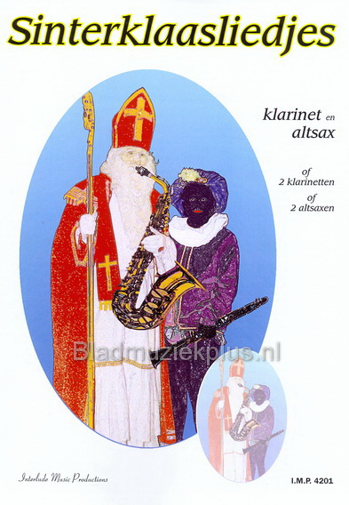 10 Sinterklaasliedjes voor Klarinet en Altsax