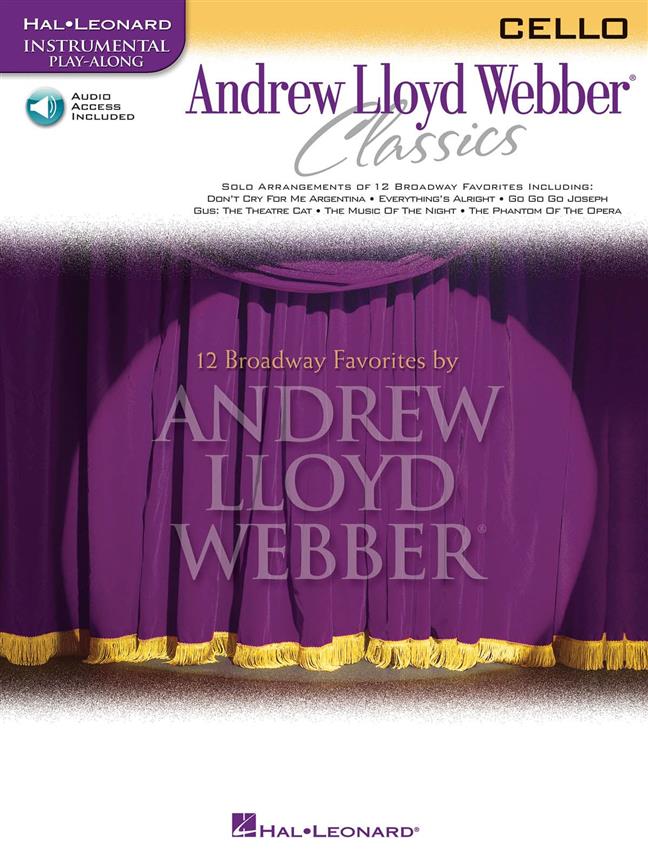 Instrumental Play-Along: Andrew Lloyd Webber Classics (Cello)