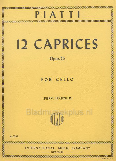 Pratti: 12 Caprices, Op. 25