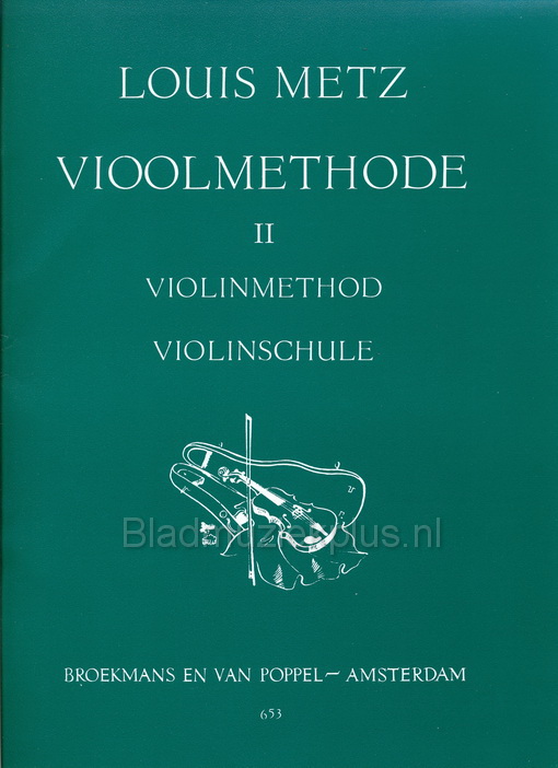 Louis Metz: Vioolmethode 2