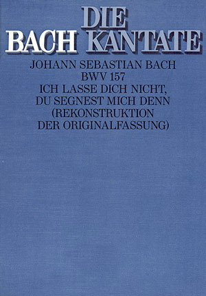 Bach: Ich lasse Dich Nicht, Du Segnest Mich Denn (Koorpartituur)