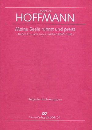 Hoffmann: Meine Seele rühmt und preist (Vocal Score)