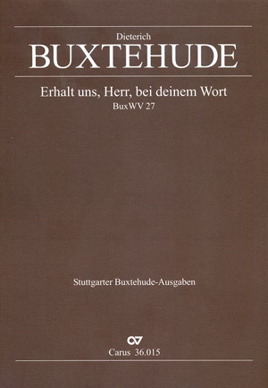 Buxtehude: Erhalt uns, Herr, bei deinem Wort (Viool 1)