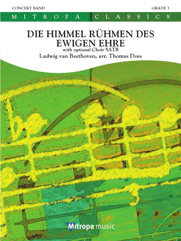 Beethoven: Die Himmel rühmen des Ewigen Ehre (Partituur Harmonie)